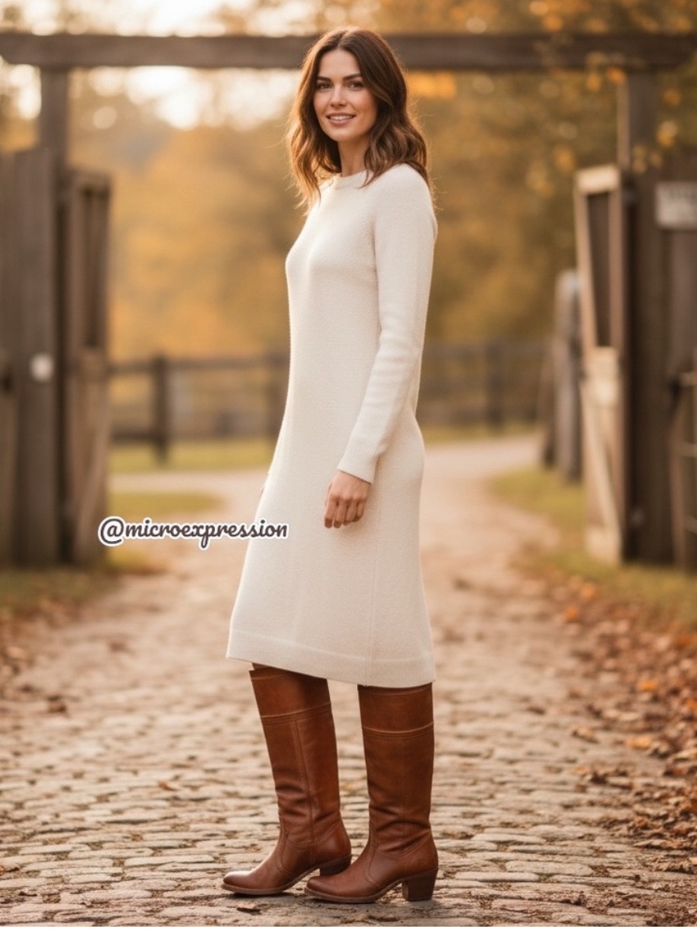 Frye Jane Stitched Knee High Heeled Boots - Picture 10 of 10